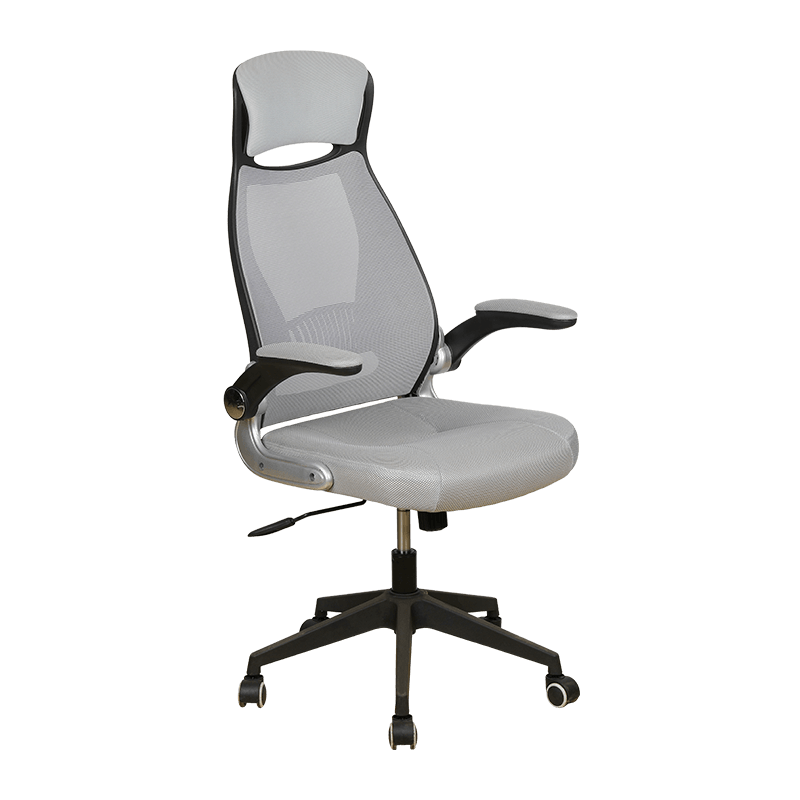 Una silla de oficina de malla multifuncional con opción de reposacabezas ofrece beneficios ergonómicos adicionales