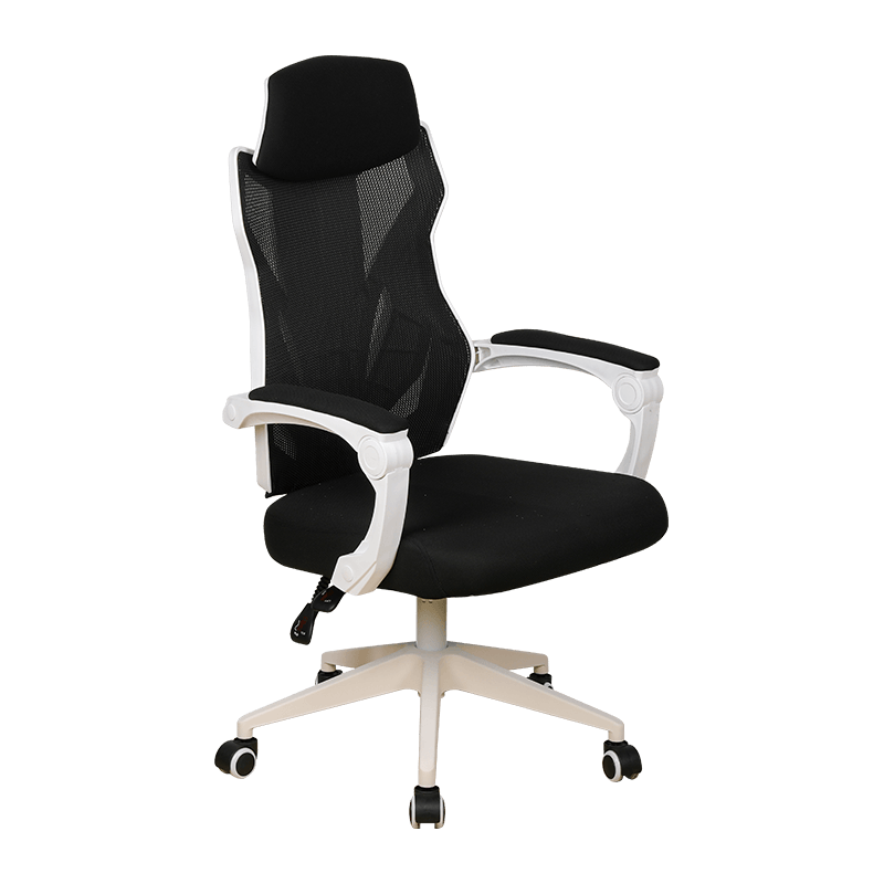 Silla de malla reclinable para juegos.