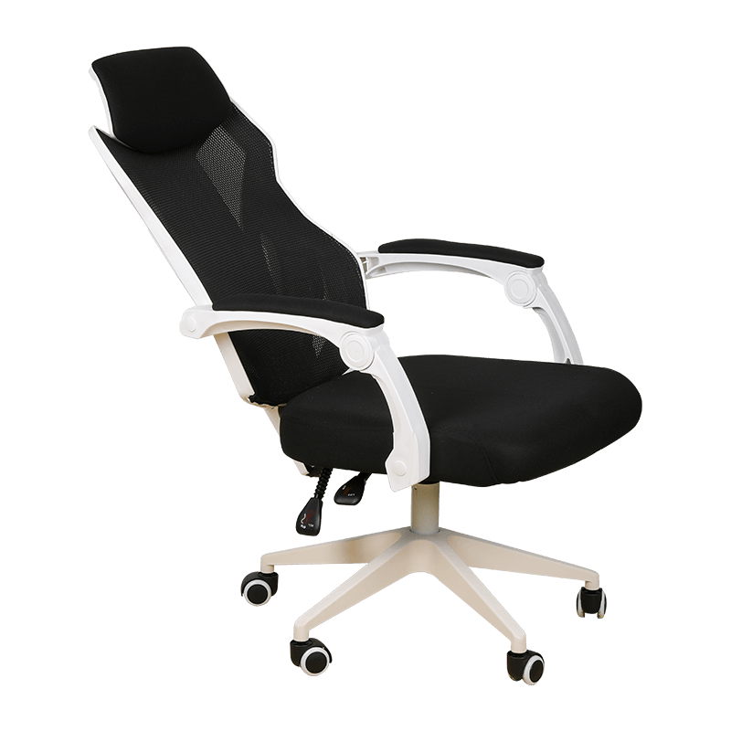 Silla de malla reclinable para juegos.