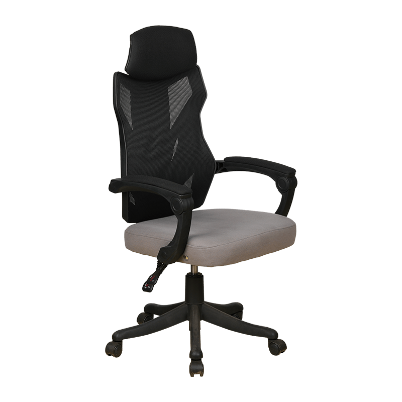 Silla de malla reclinable de una pieza para juegos